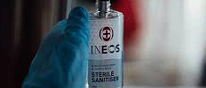 INEOS hand sanitiser gels